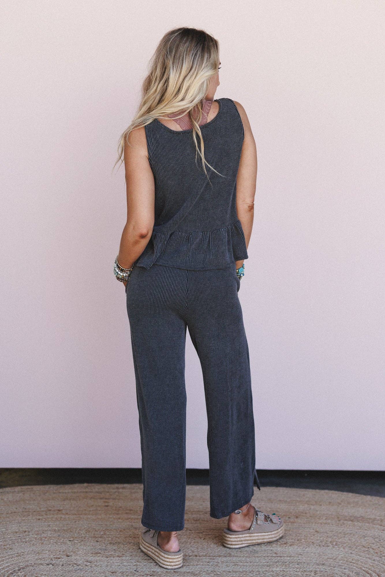 Three Bird Nest Only You Set - Charcoal