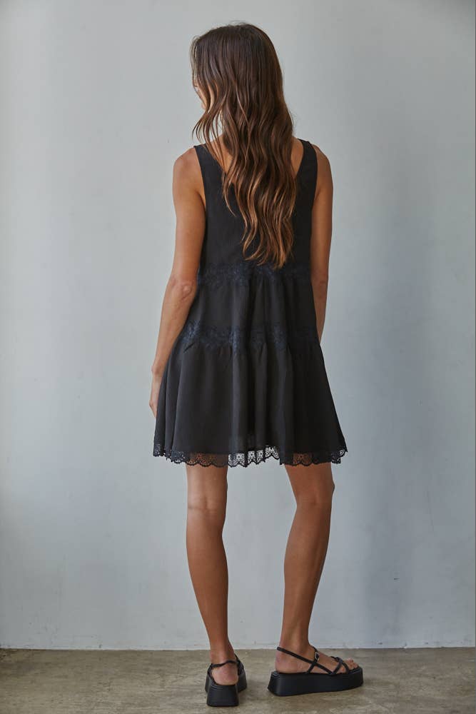 By Together Pewter Mini Dress