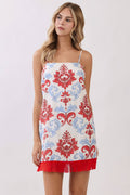TCEC Palm Beach Dress Red