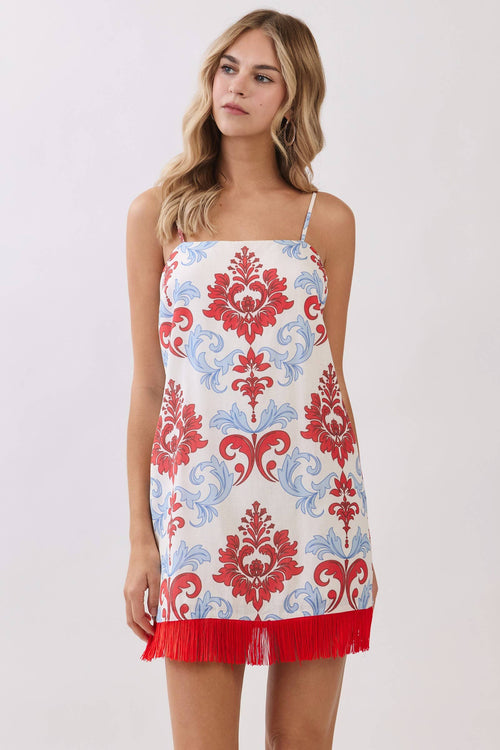 TCEC Palm Beach Dress Red