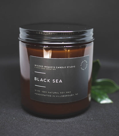 BLACK SEA SOY WAX CANDLE