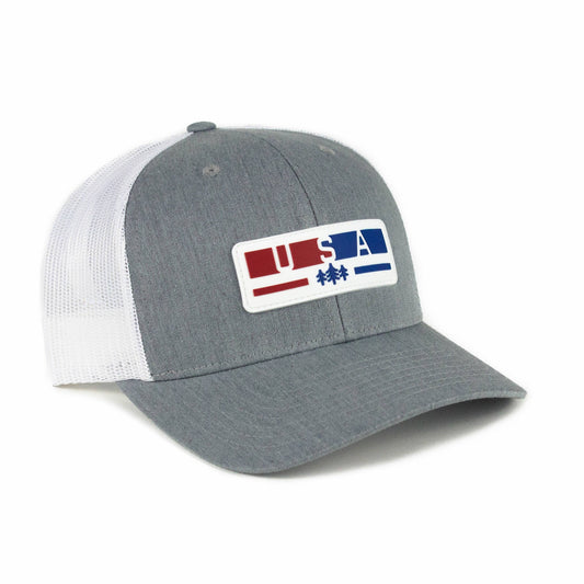 TriPine USA PATCH TRUCKER HAT