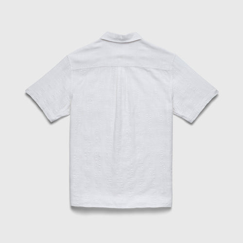 SURFSIDESUPPLY Joseph Textured S/S Shirt - White