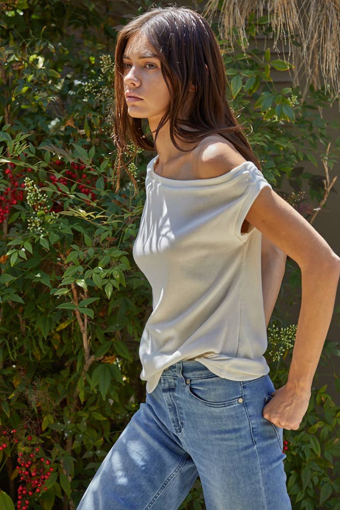 By Together Wisteria One Shoulder Top