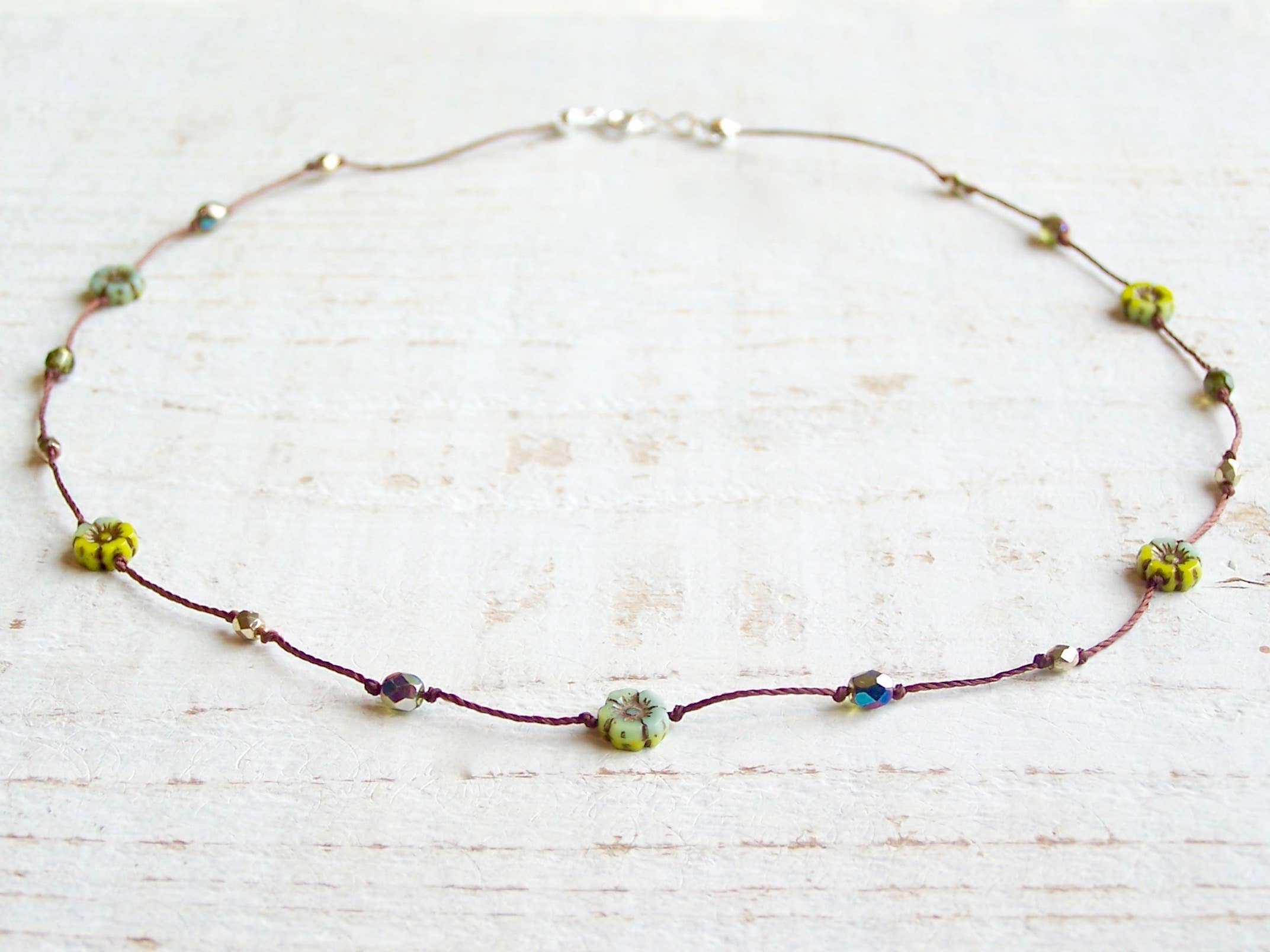 Jo Bird Jewelry Petit Hibiscus Necklace