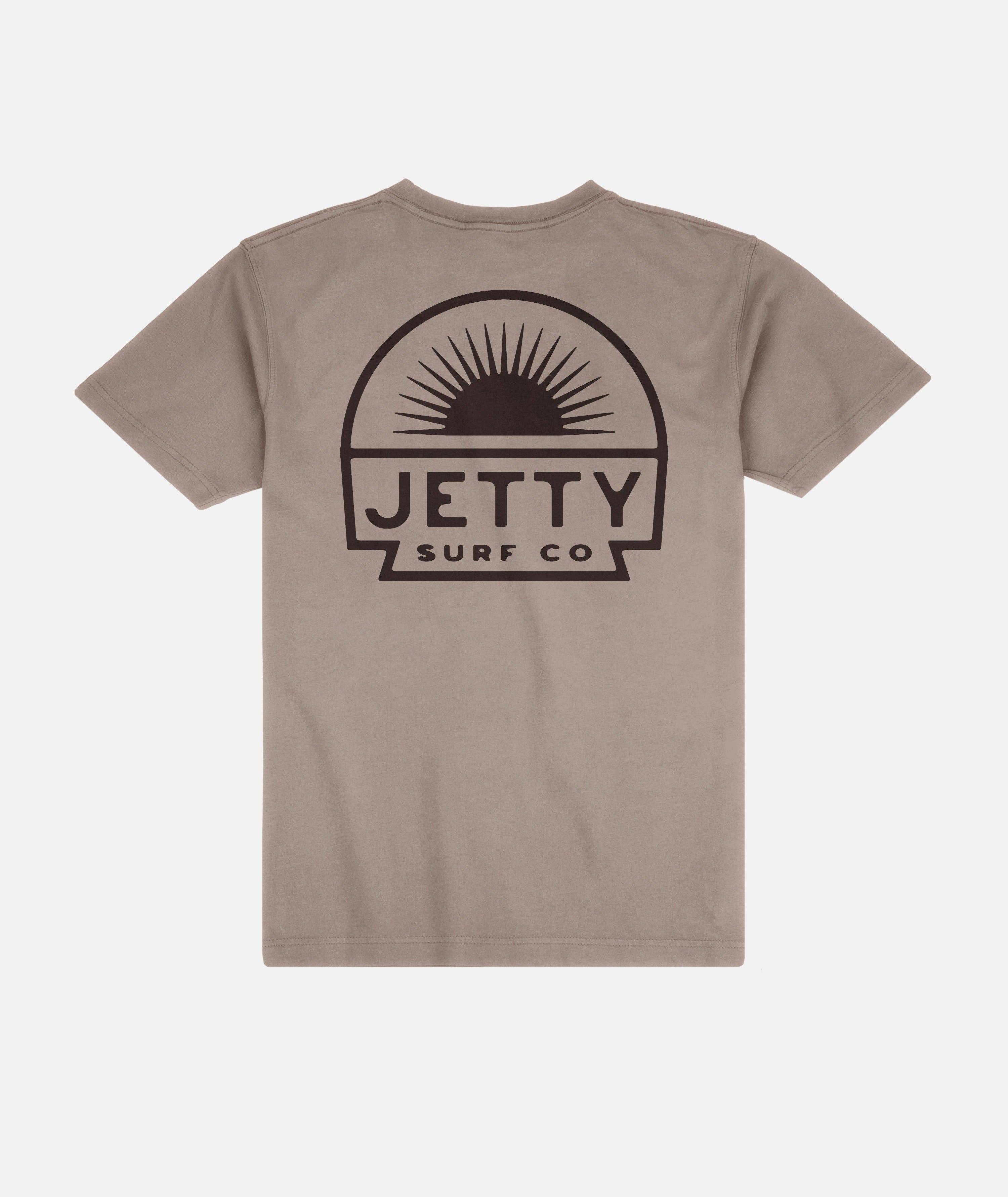 Jetty Sunbeam Pocket Tee - Cinder Cinder