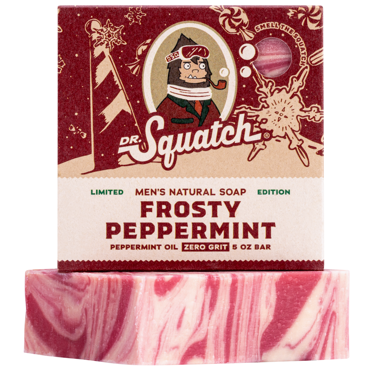 Dr. Squatch Frosty Peppermint Bar Soap