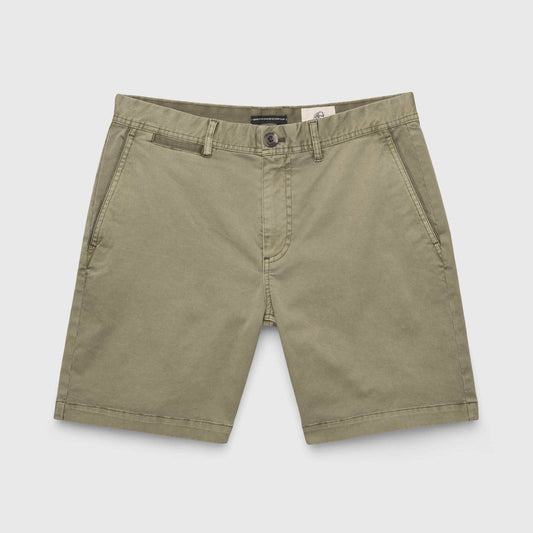ANDREW 7.5" STRETCH TWILL SHORT - Lichen Green