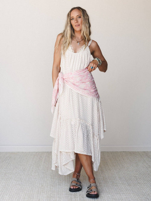 Three Bird Nest Breezy Days Maxi Dress - Taupe
