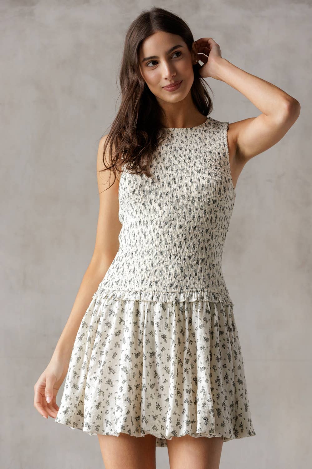 STORIA Flora Drop Waist Dress