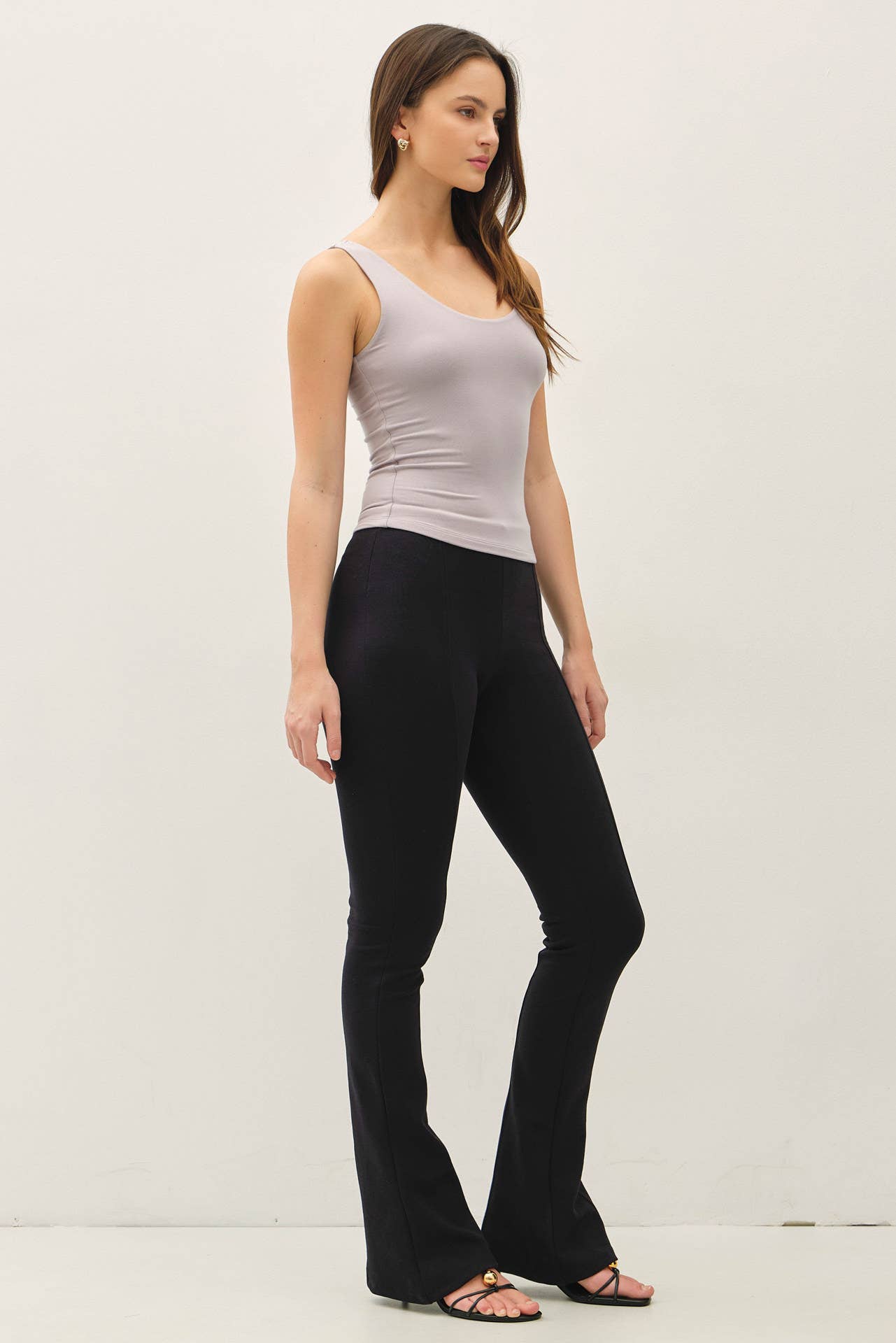 Be Cool BASIC THREADS SCOOP NECK TANK