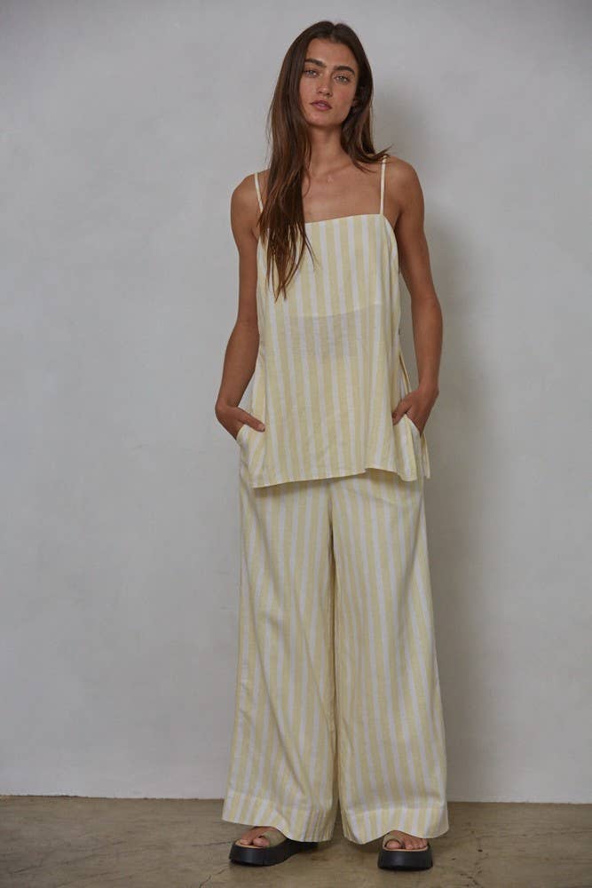 By Together Beach Day Linen Top