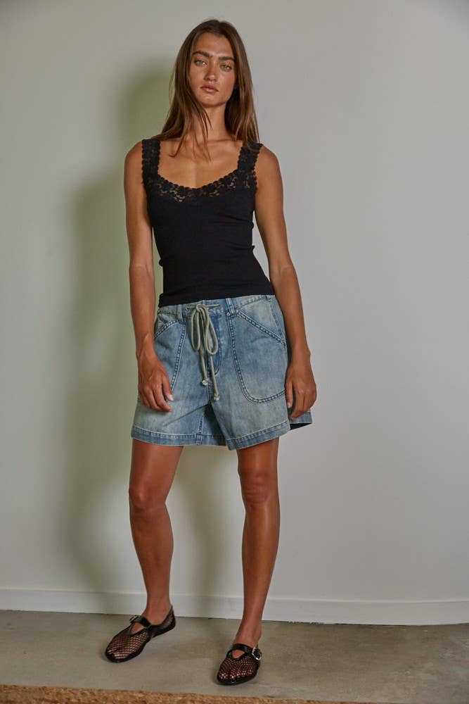 By Together Lacie Tank Black ML