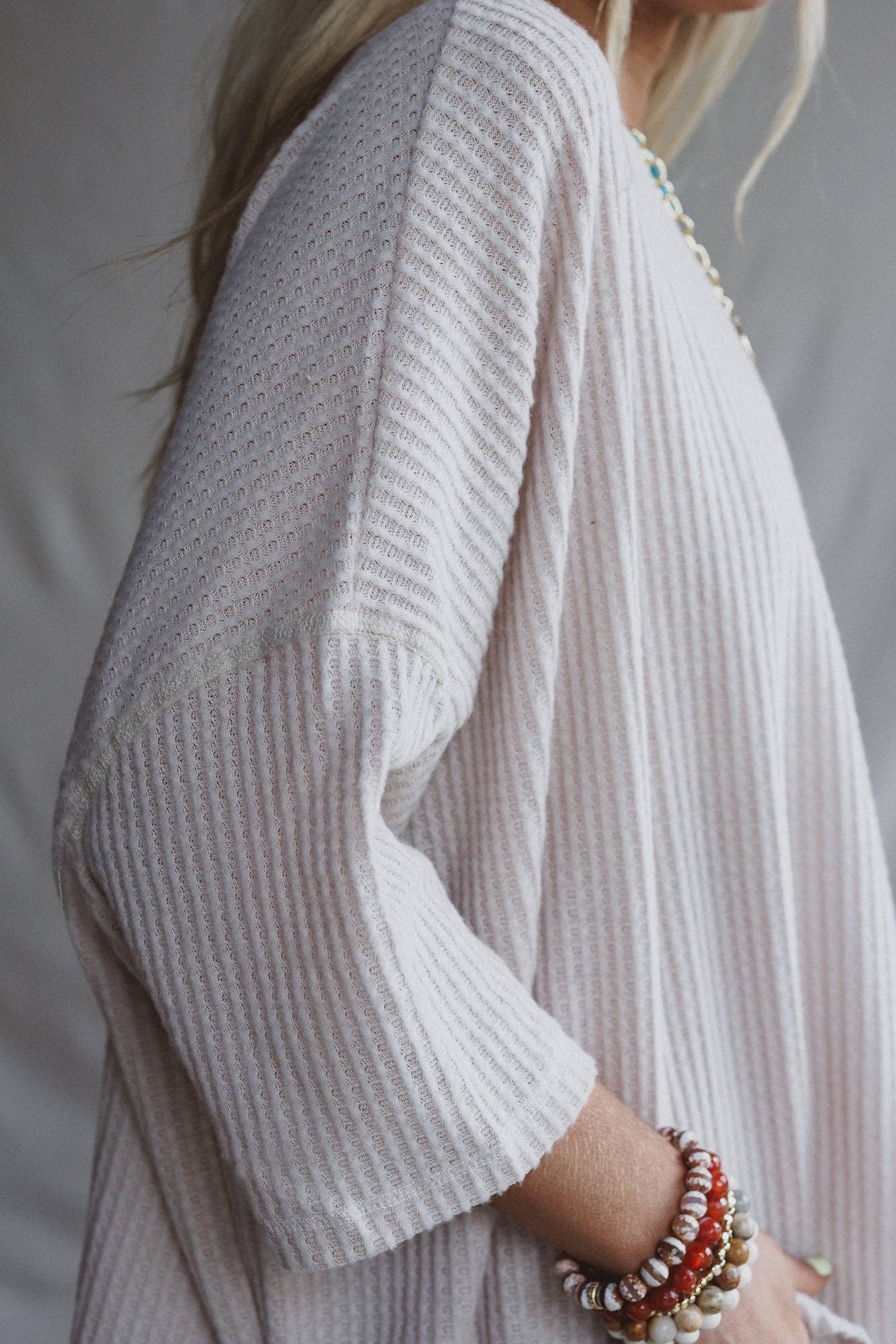 Three Bird Nest Airis Long Sleeve Top - Oatmeal