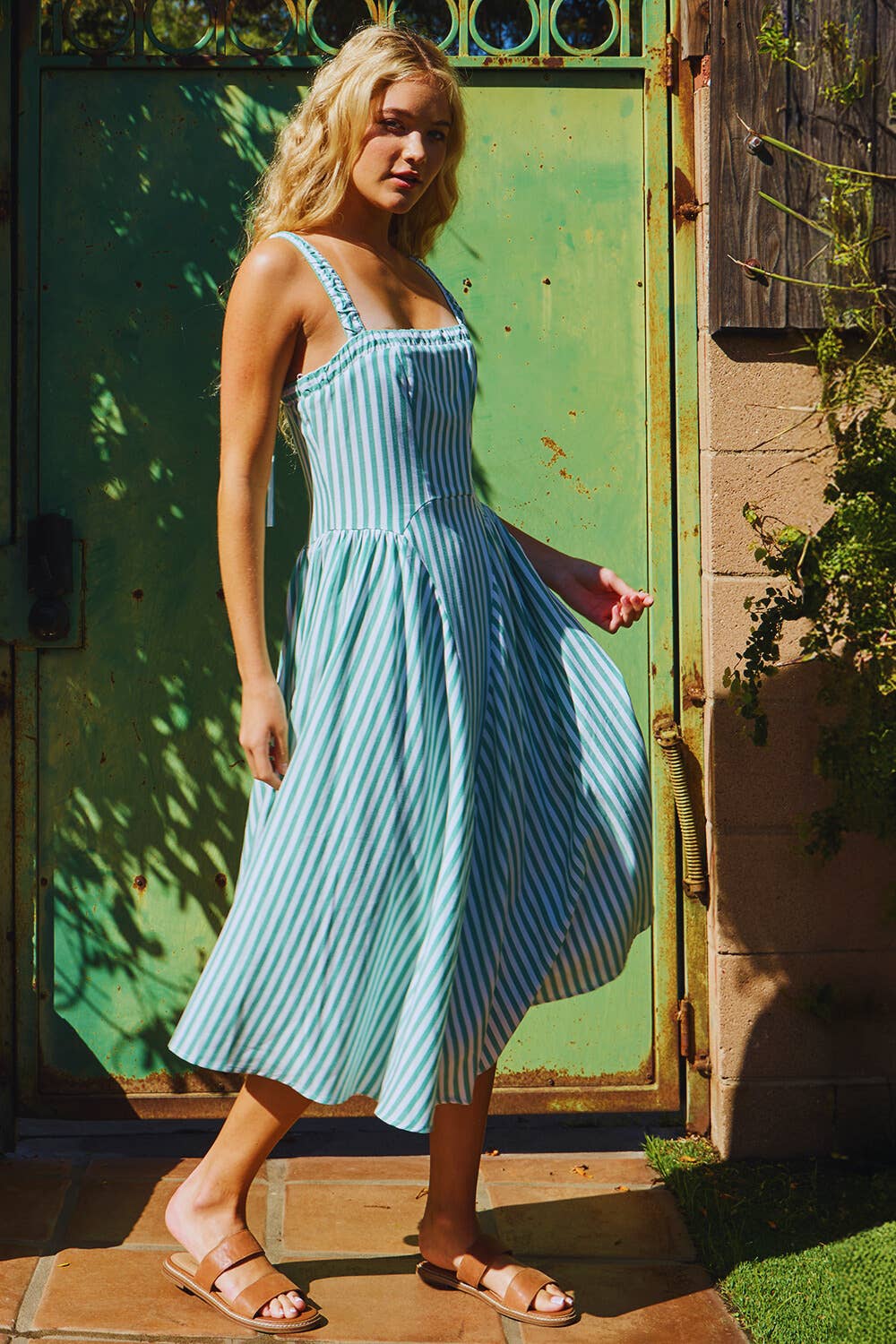 BUCKETLIST By the Sea Midi Dress