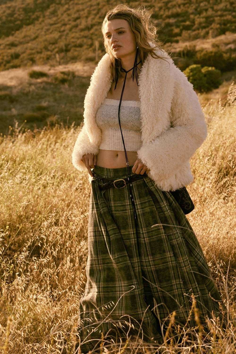 Promesa USA Prairie Plaid Maxi