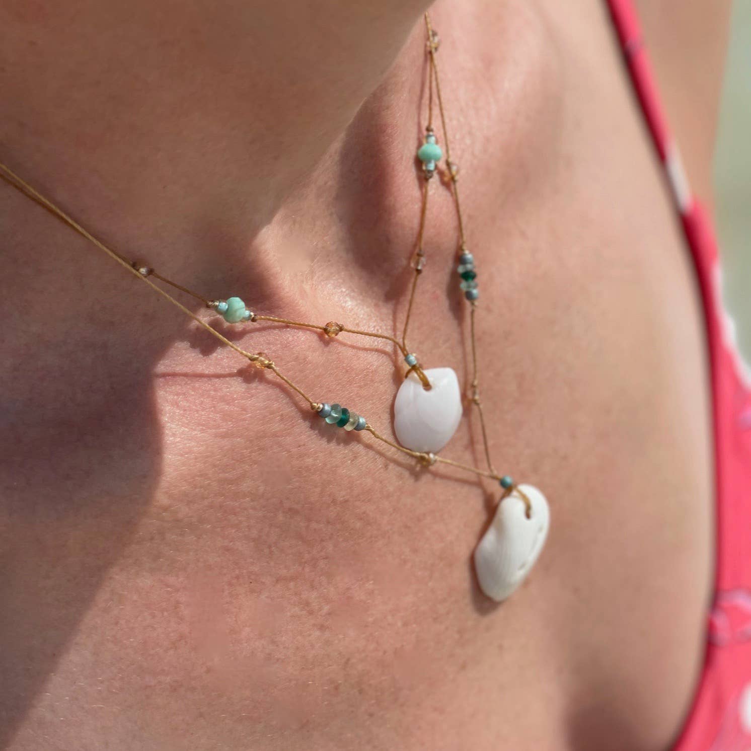 Jo Bird Jewelry Sanibel Shell Necklace