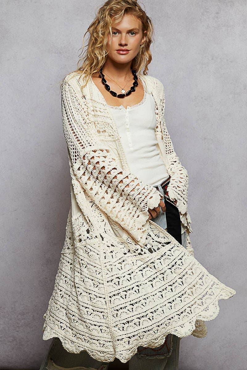 Pol Clothing Fall Festival Cardigan