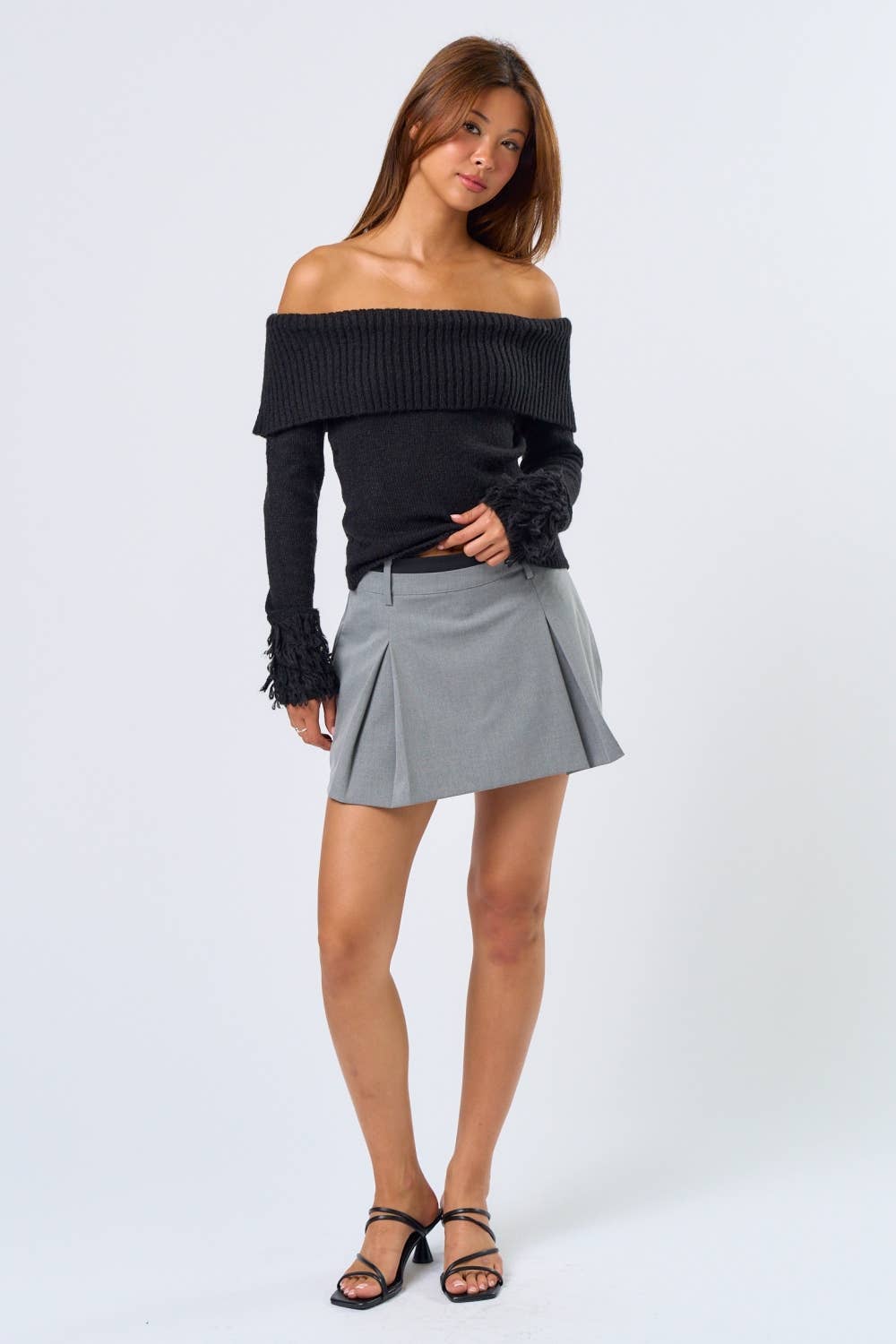 Blue Blush Queen of hearts sweater top