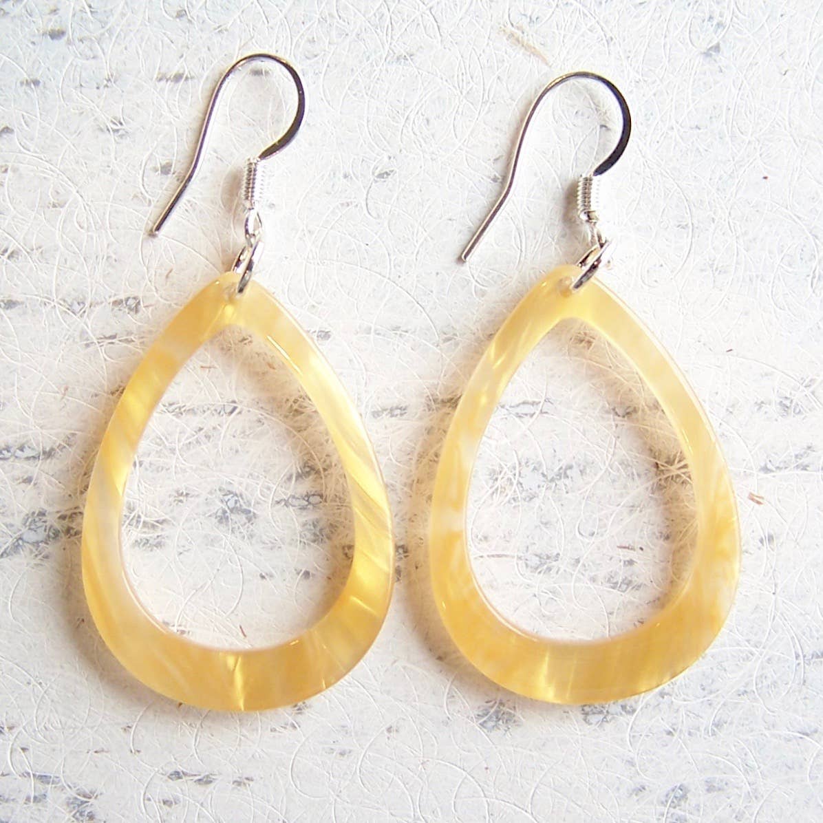 Jo Bird Jewelry Acetate Teardrops - Tropical Colors