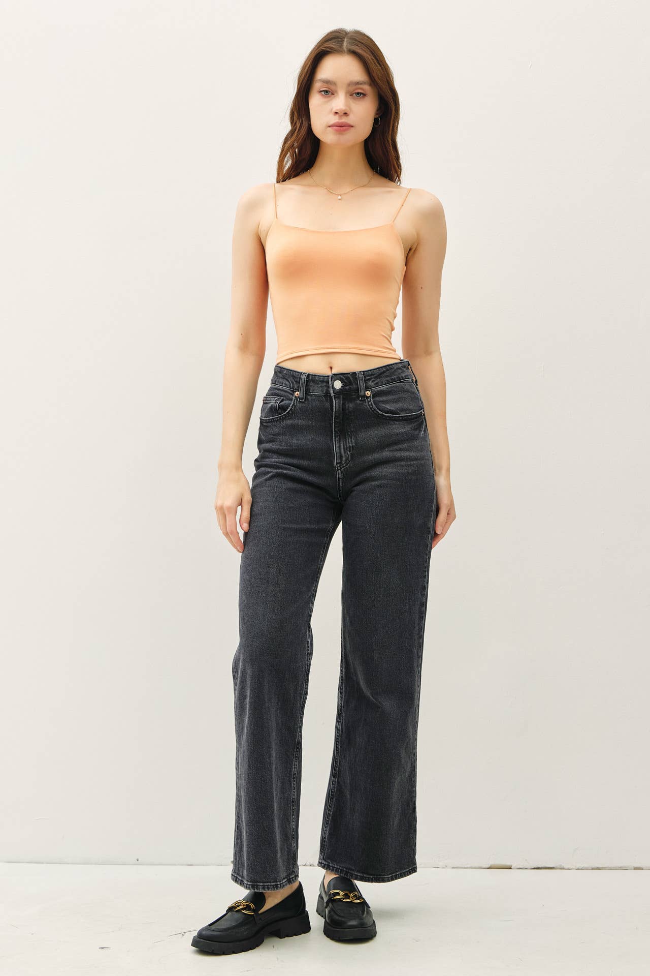 Be Cool BASIC THREADS CROPPED SPAGHETTI TANK