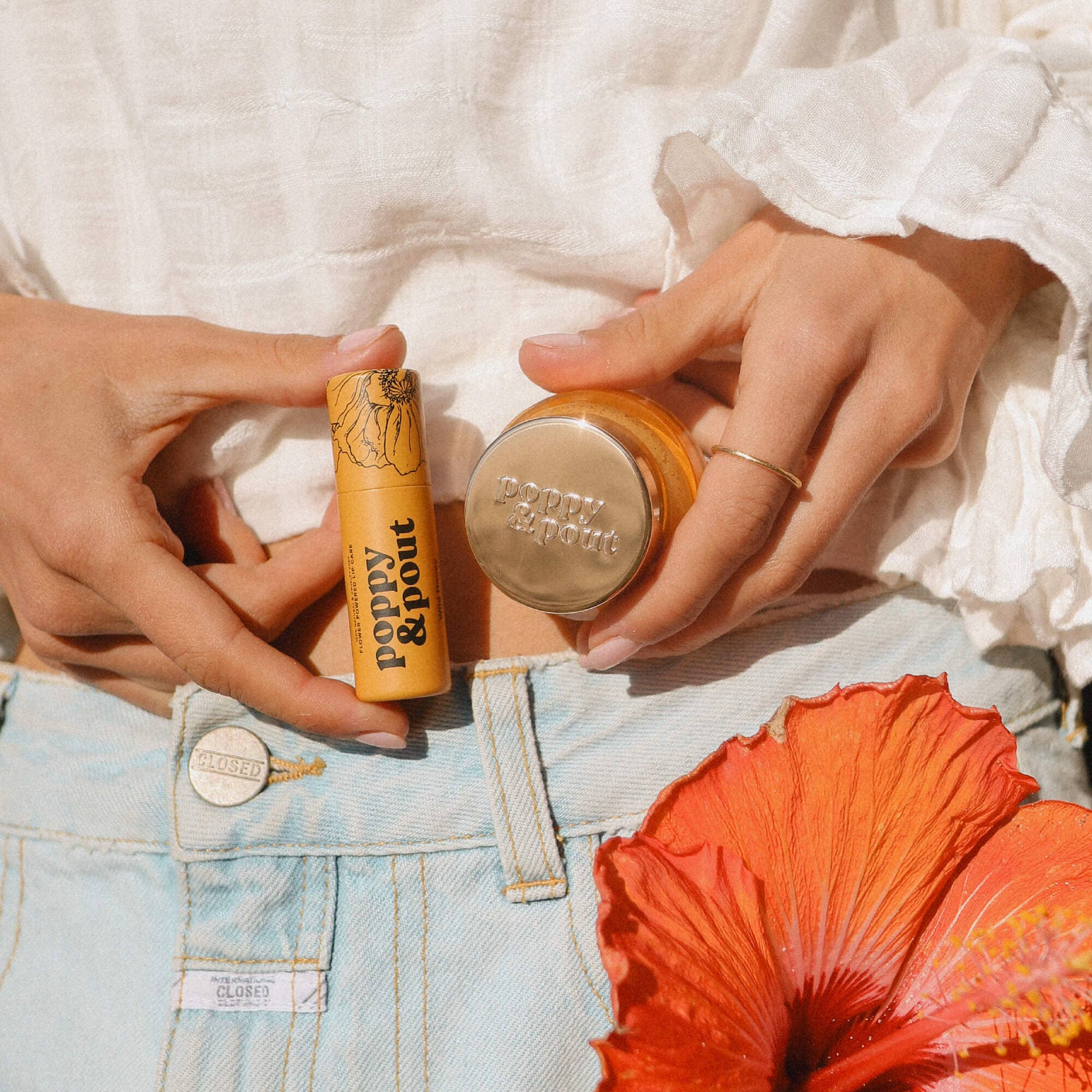 Poppy & Pout Lip Care Duo, Wild Honey