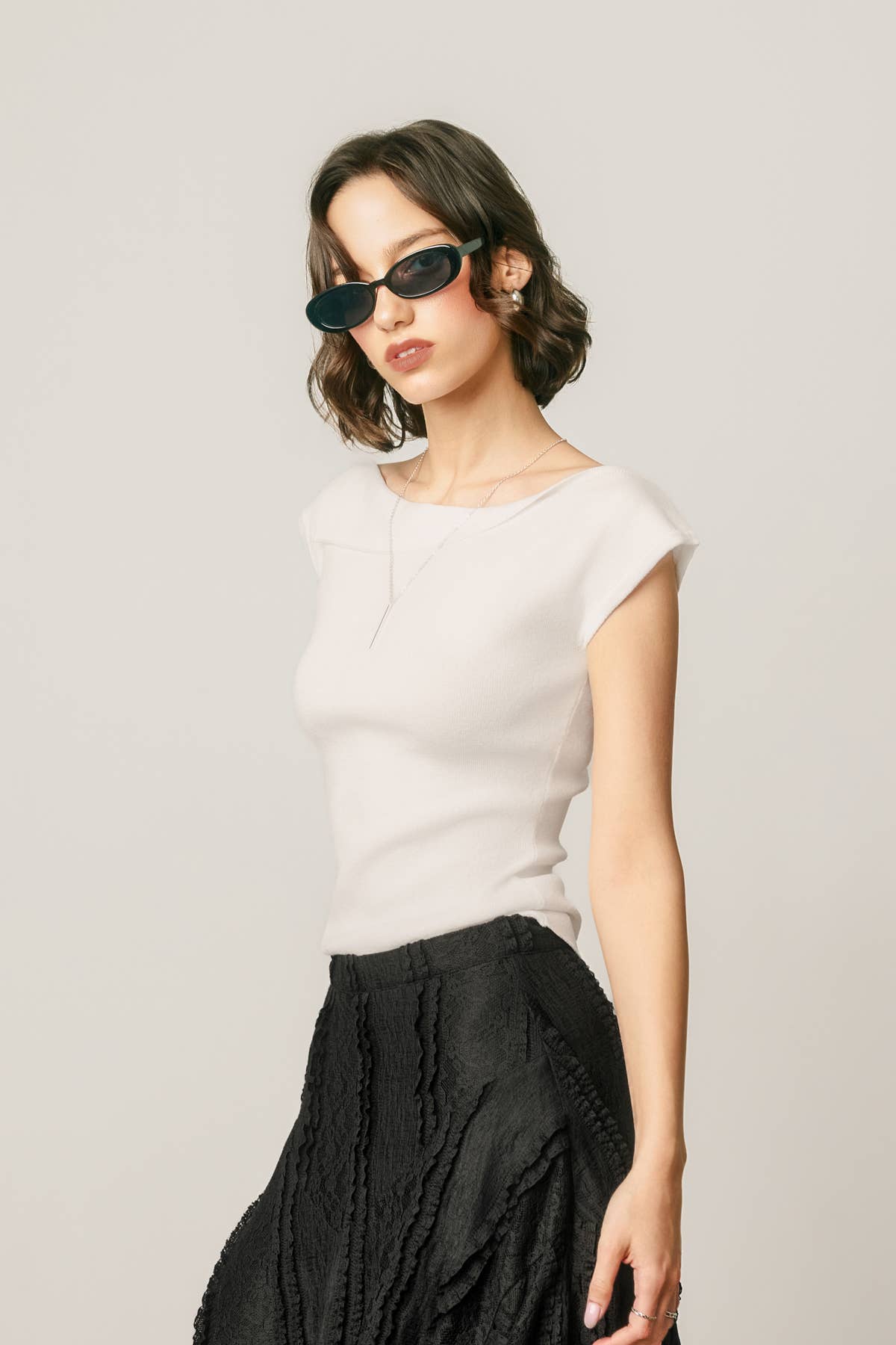Dress Forum Luna Boat Neck Top
