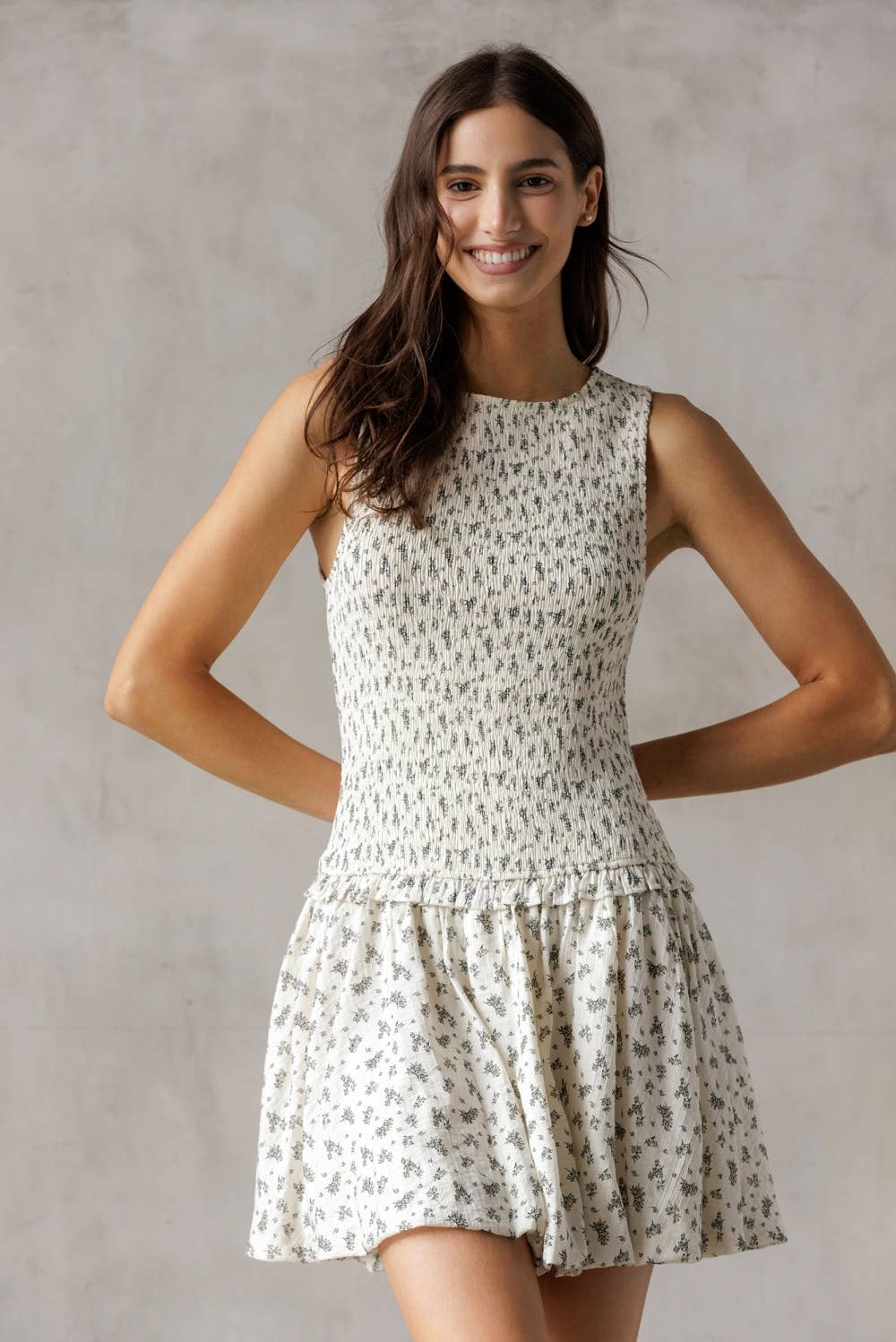 STORIA Flora Drop Waist Dress