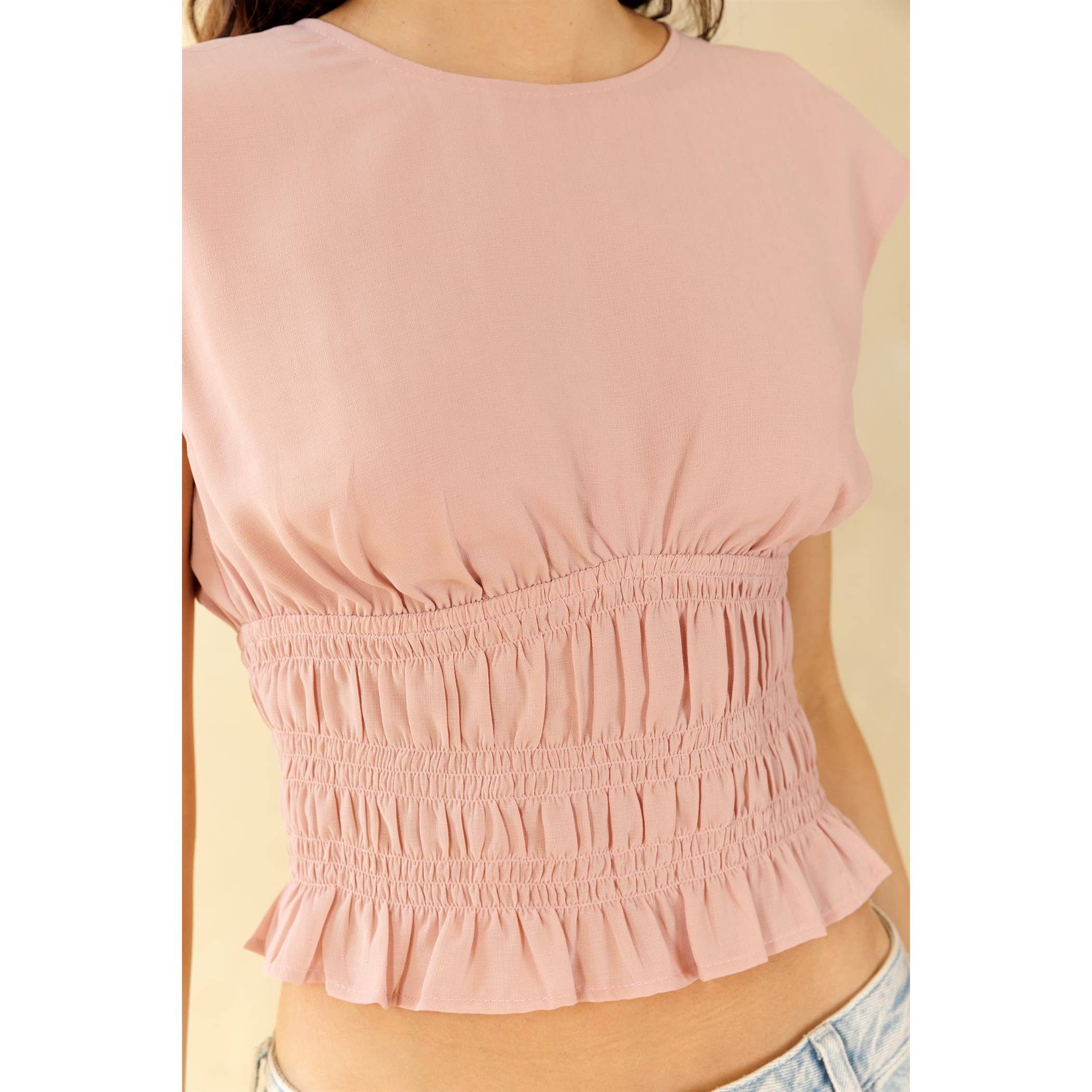 STORIA ROSE PINK TOP