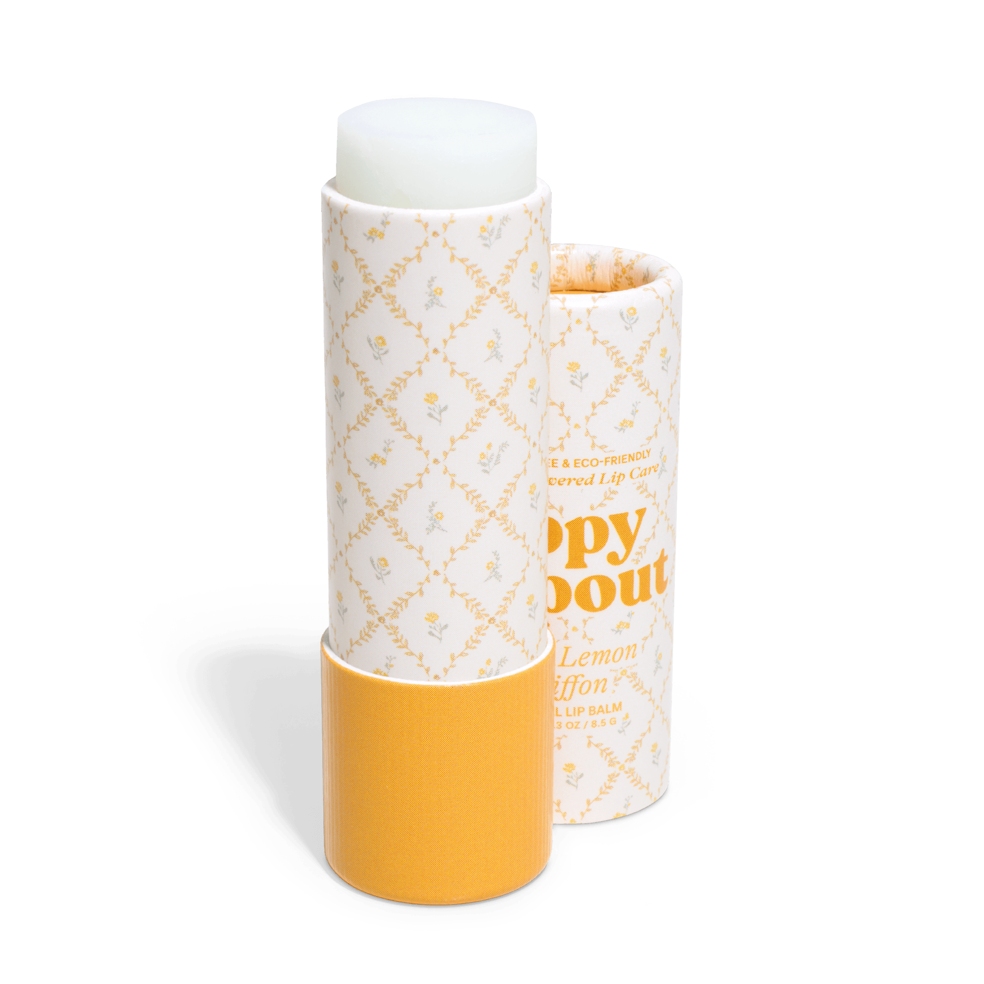 Poppy & Pout Lip Balm, Cottage Collection, Daisy Lemon Chiffon
