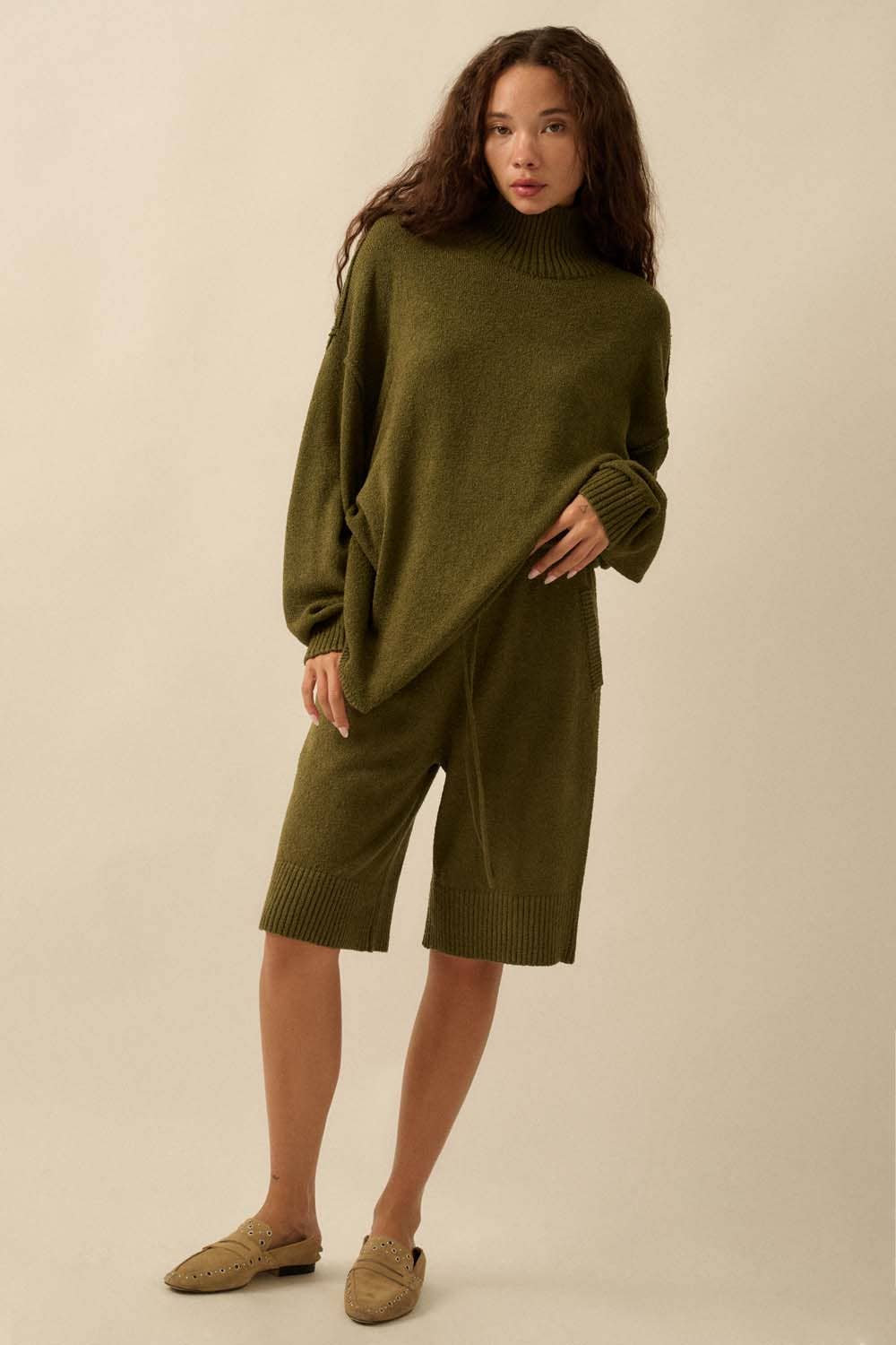 Promesa USA Willow Mock-Neck Sweater