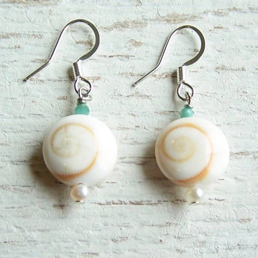 Jo Bird Jewelry Shiva Shell Earrings