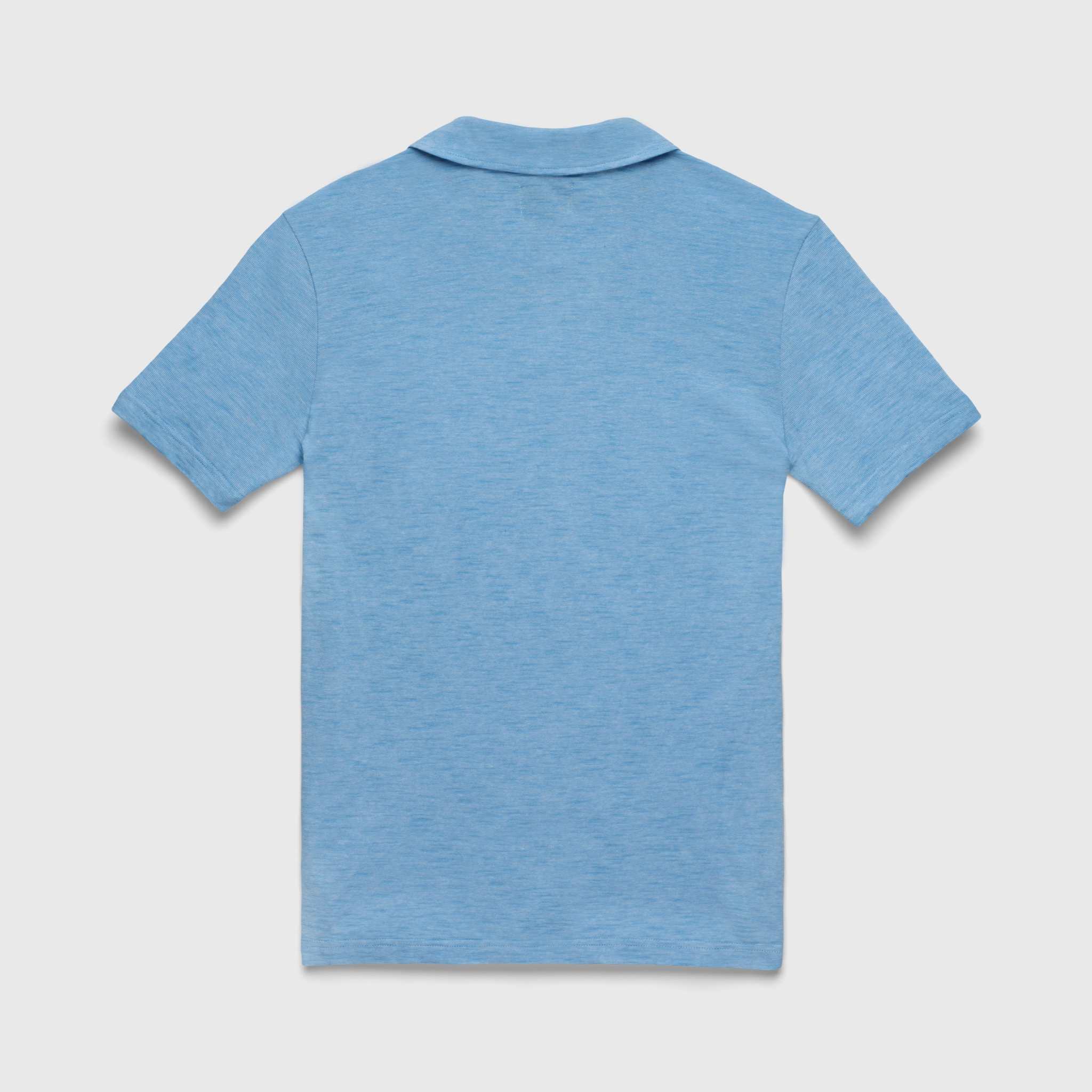 SURFSIDESUPPLY Johnny Collar Polo - Cendre Blue