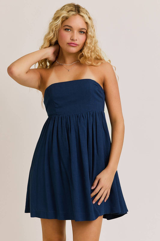 BABYDOLL TUBE DRESS