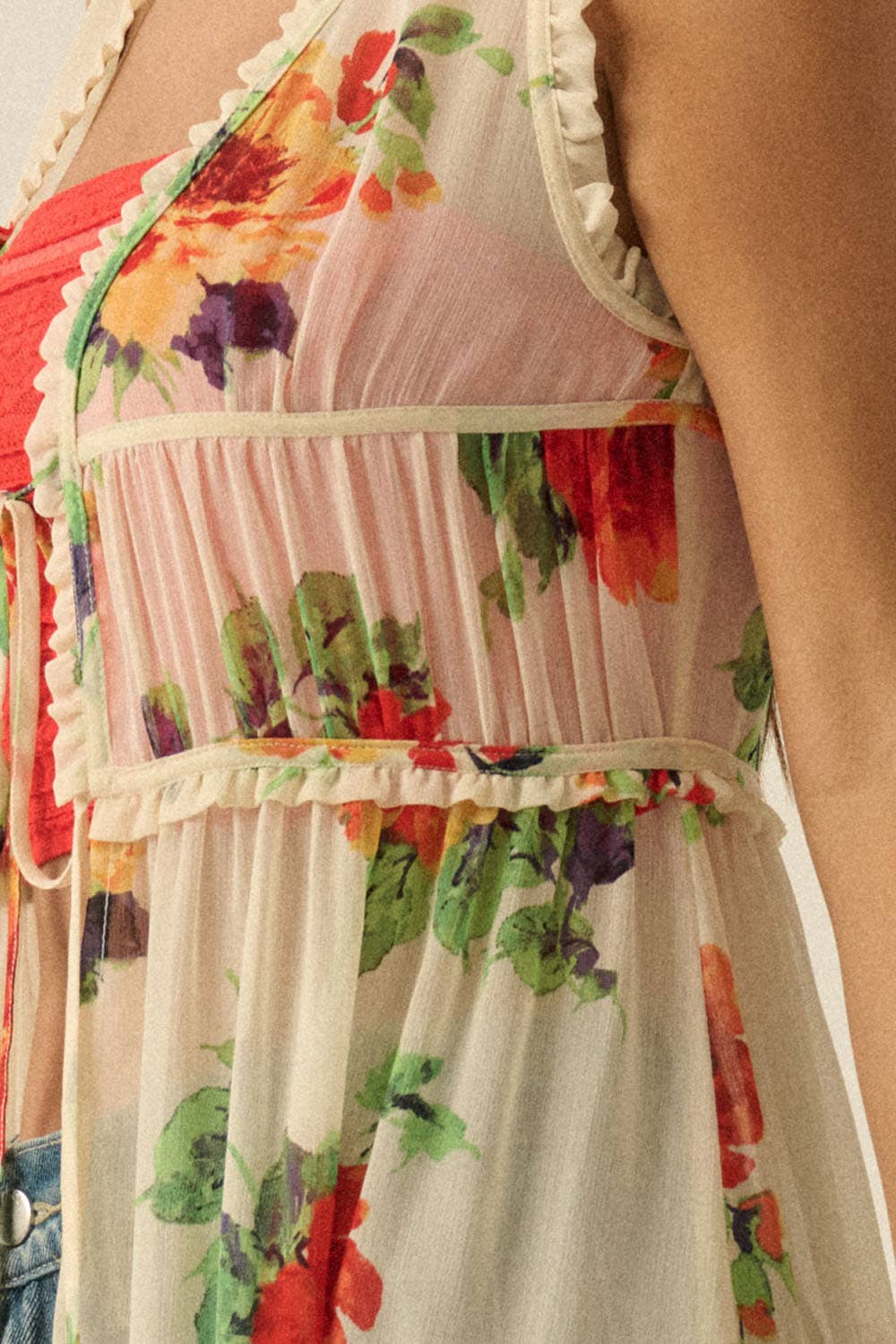 Promesa USA Festival Ready Maxi Top