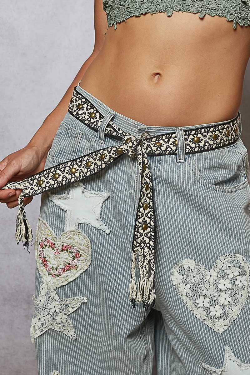 Pol Clothing Coachella Belt Black OS