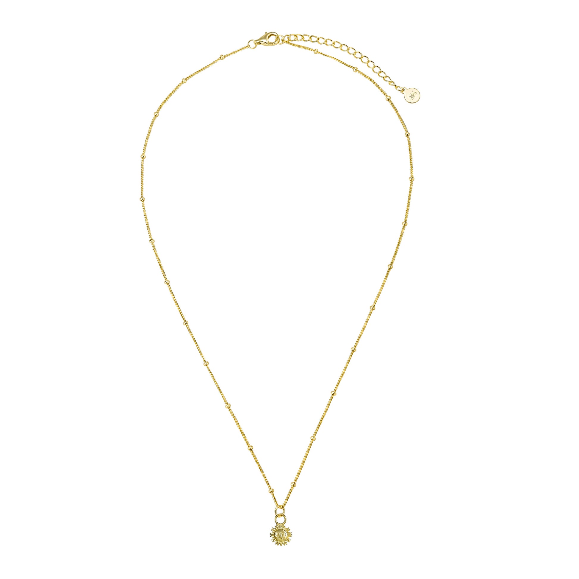 The Salty Gem Sierra Sun Necklace