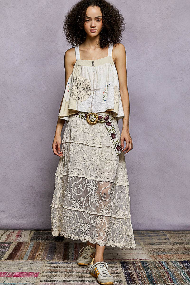 Pol Clothing Electric Forest Belt