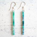 Jo Bird Jewelry Acetate Skinny Sticks - Tropical Colors Cenote