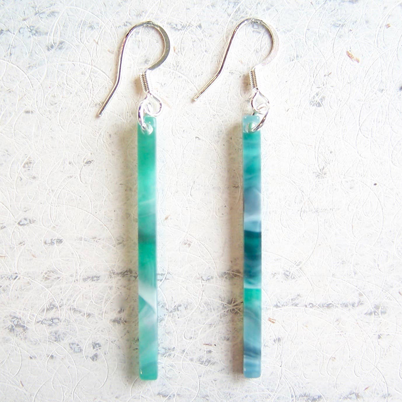 Jo Bird Jewelry Acetate Skinny Sticks - Tropical Colors Cenote