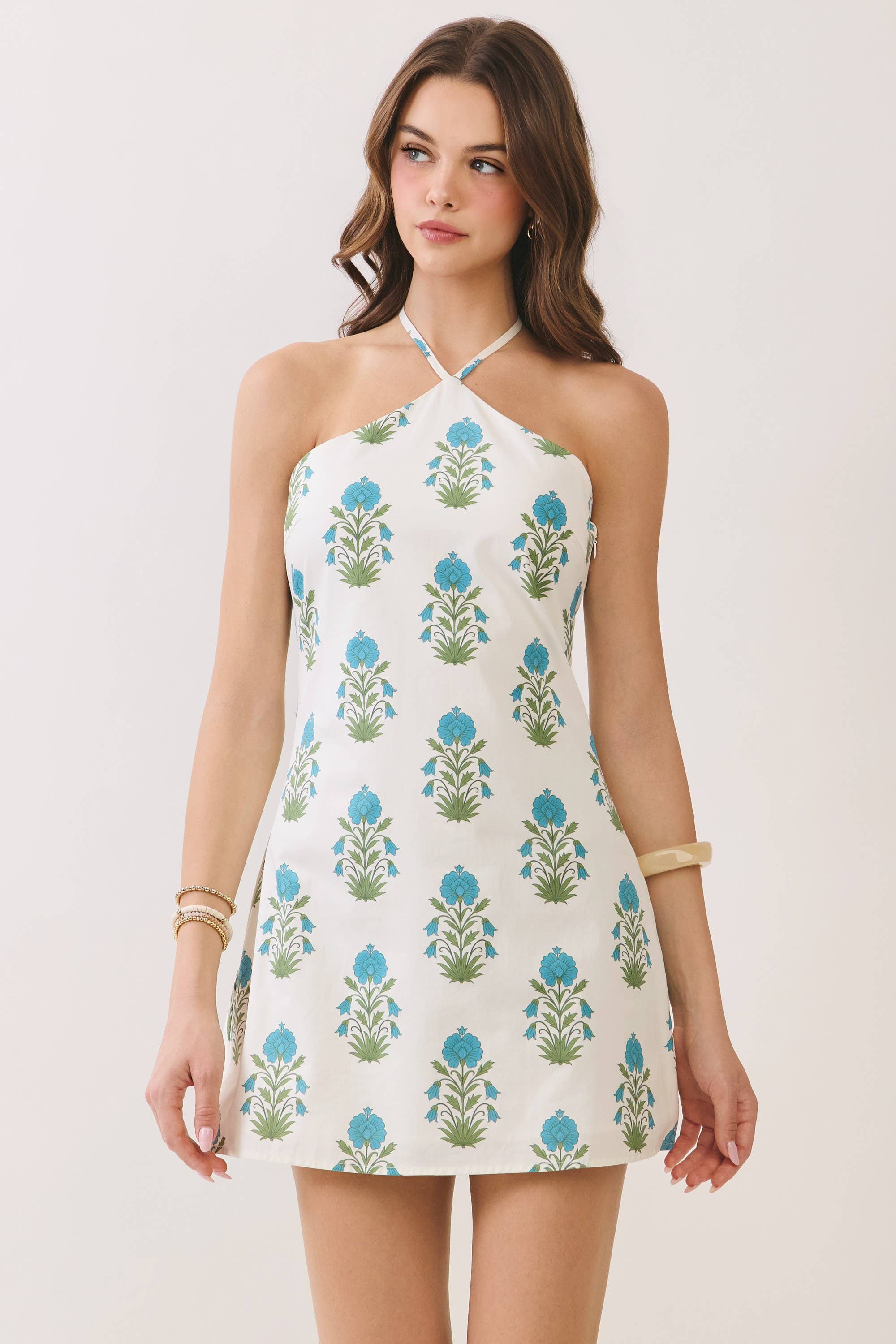 TCEC Yacht Club Mini Dress CREAM