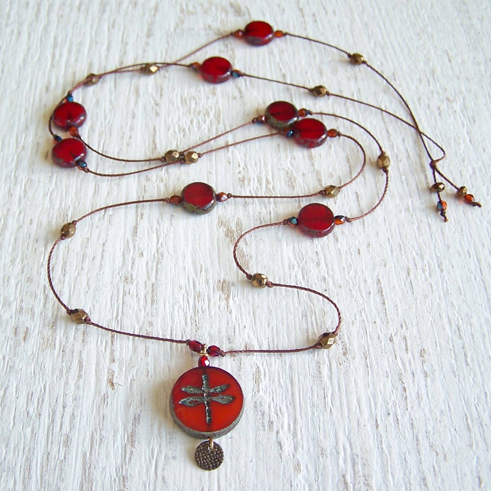 Jo Bird Jewelry Dragonfly Necklace
