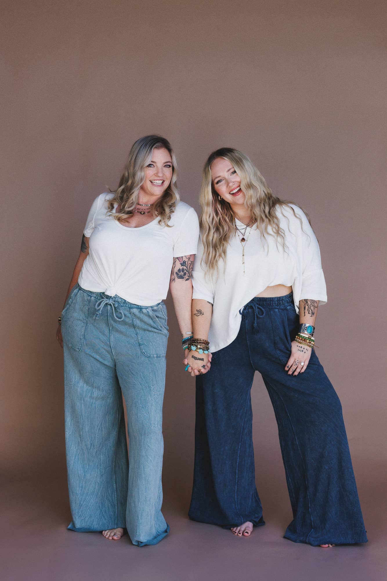 Three Bird Nest Relaxing Robin Wide Leg Pant - New Navy