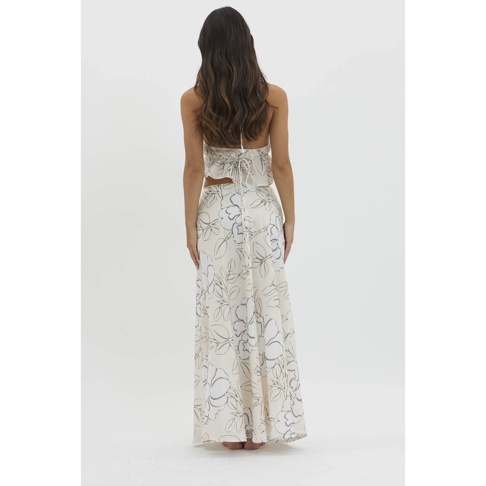 One and Only Collective LUAU MAXI SKIRT