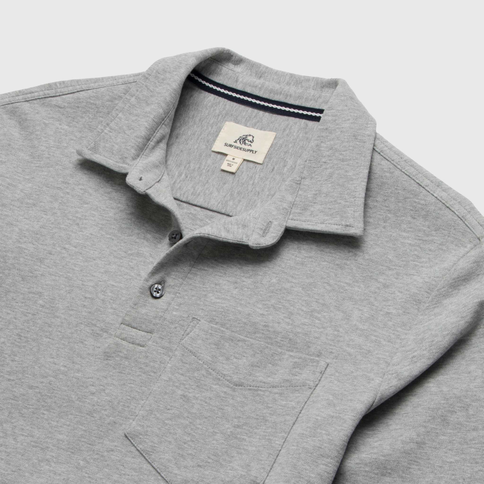 SURFSIDESUPPLY Cary Heather Fleece Polo
