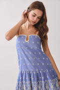 TCEC Nantucket Mini Dress Blue