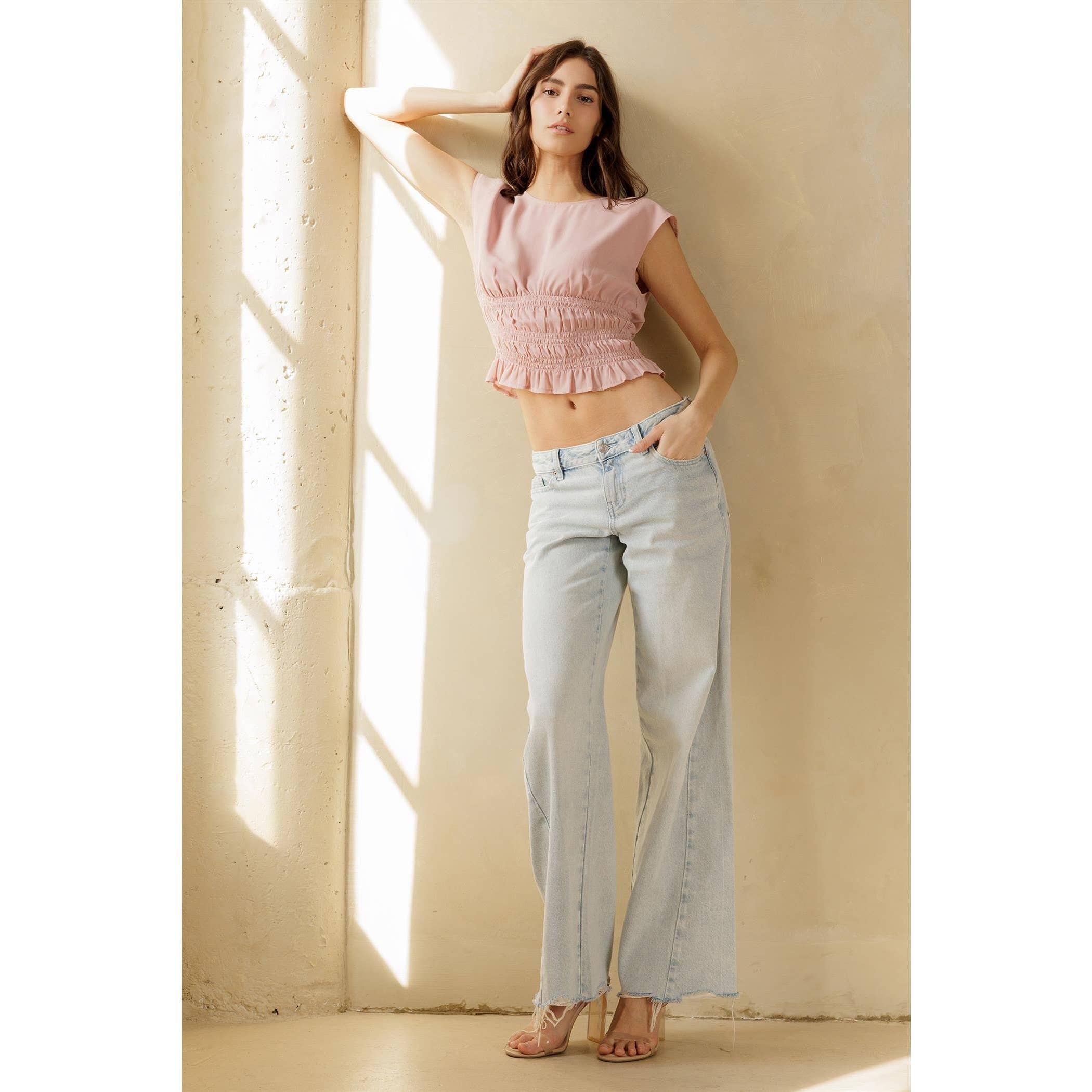 STORIA ROSE PINK TOP