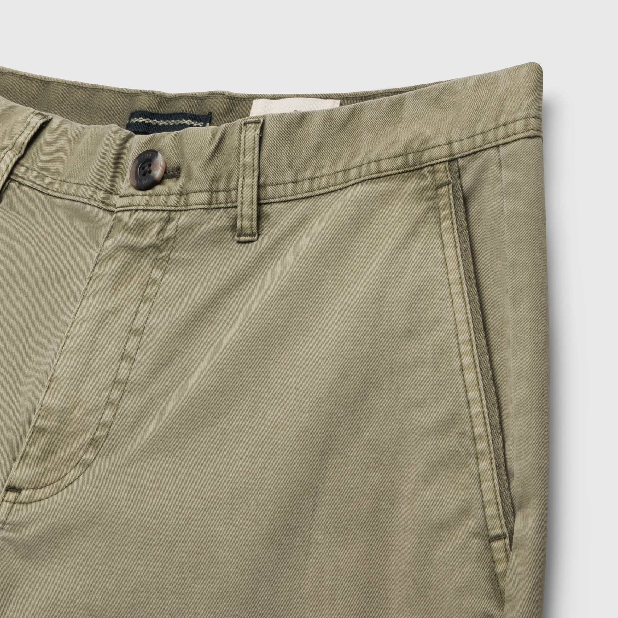 SURFSIDESUPPLY ANDREW 7.5" STRETCH TWILL SHORT - Lichen Green