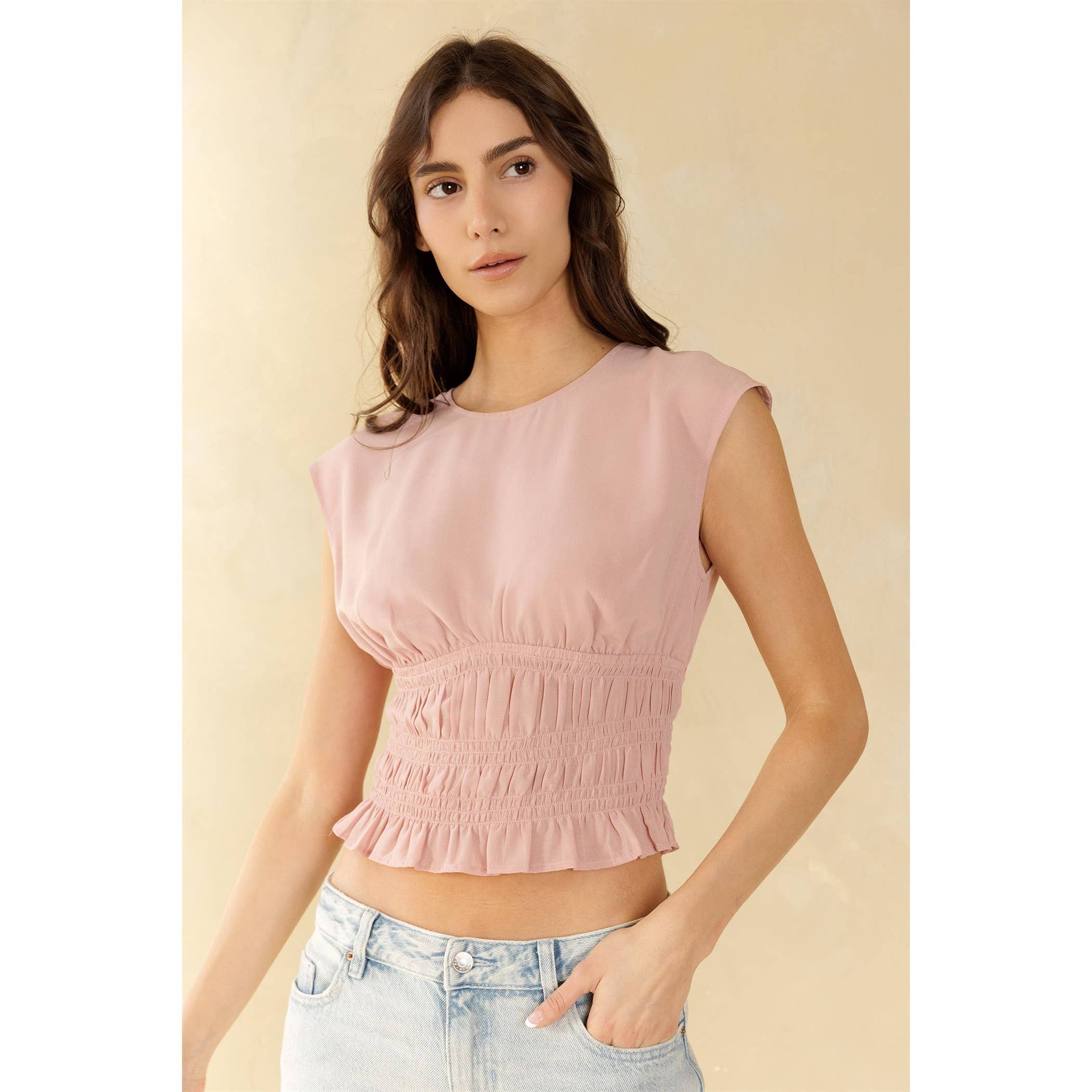 STORIA ROSE PINK TOP