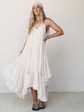 Three Bird Nest Breezy Days Maxi Dress - Taupe Taupe